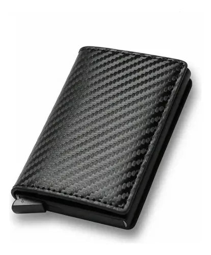 Billetera minimalista porta tarjetas protección Rfid