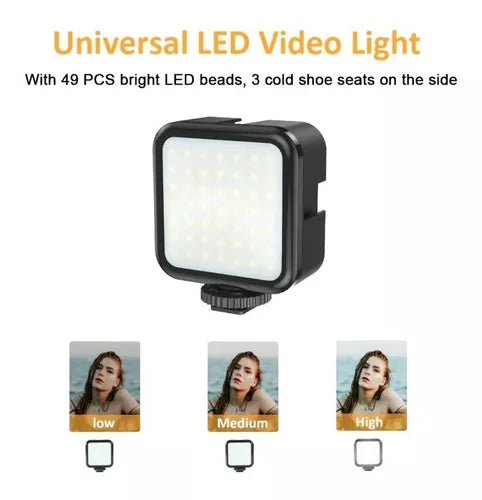 Kit De Vídeo estabilizador de cámara réflex trípode celular